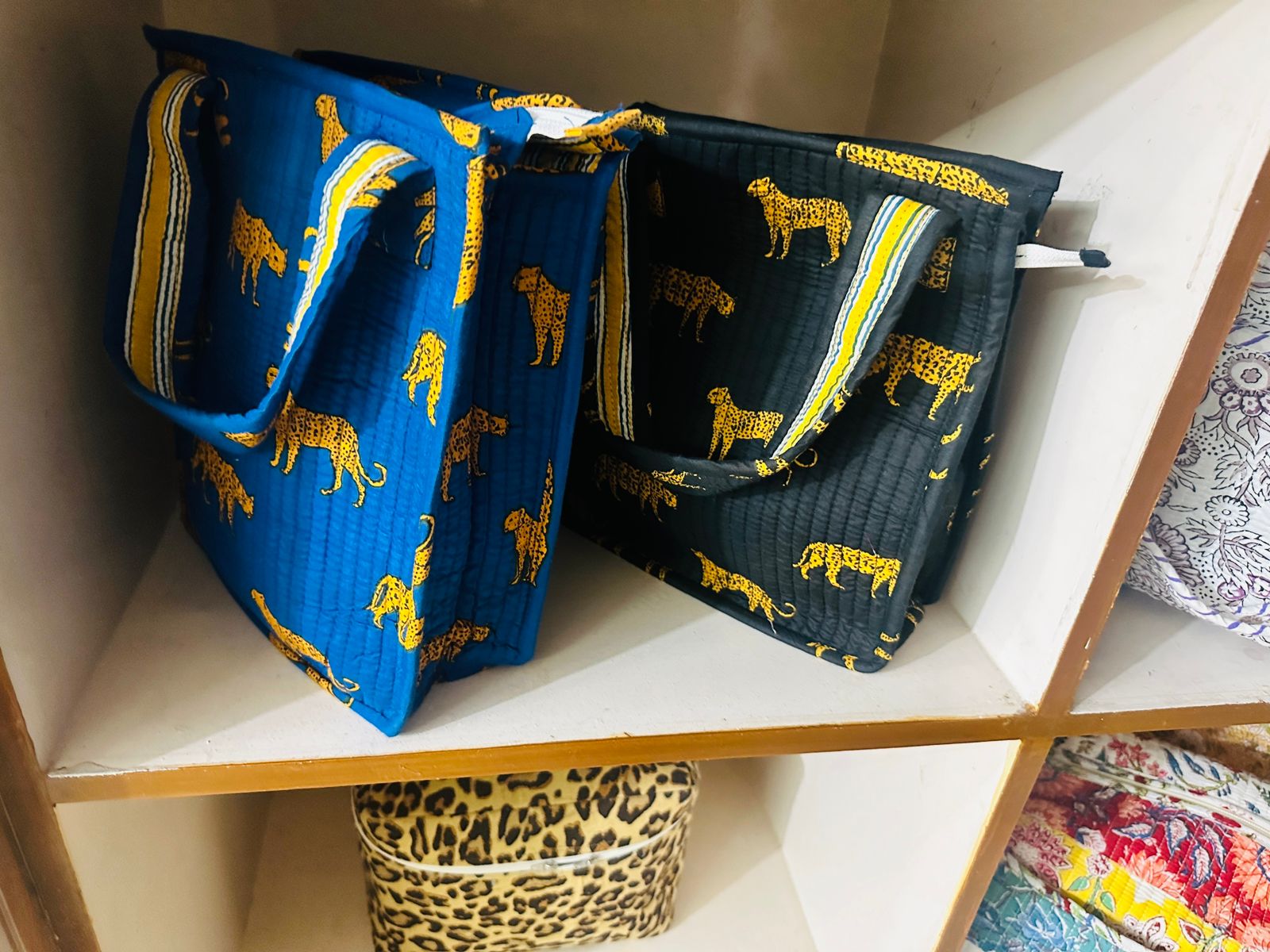 Hand Block Printed Tote Bags India